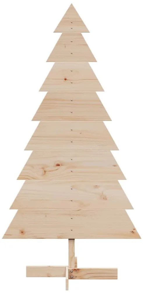 vidaXL tömör fenyő karácsonyfa dekorációnak 150 cm