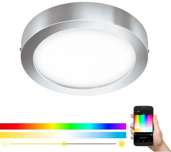 Eglo 98559 - LED RGB fényerőszabályozható mennyezeti lámpatest FUEVA-C LED/21W/230V