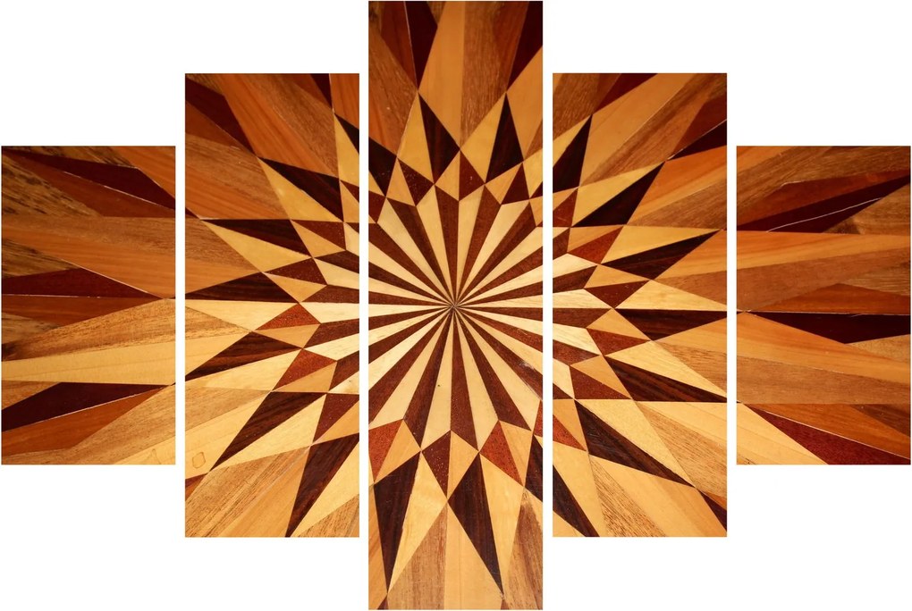Kép - Fa kollázs (150x105 cm)
