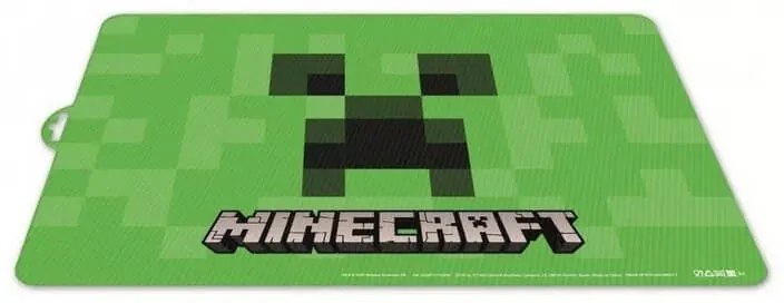 Minecraft Creeper tányéralátét 41x29 cm