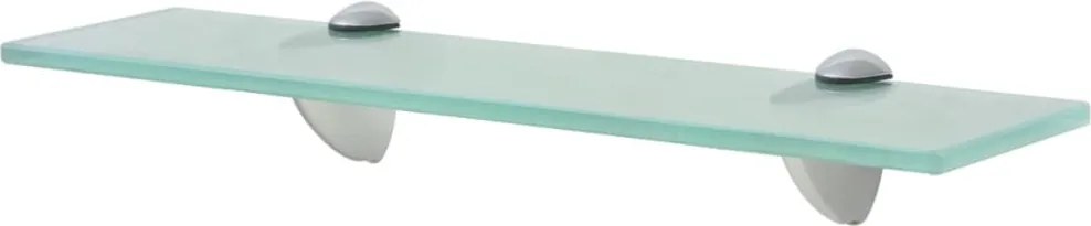 vidaXL Lebegő üvegpolc 40x10 cm 8 mm