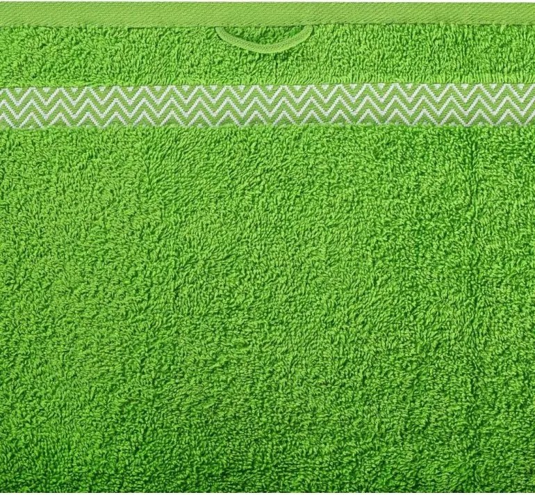 EMI Ates zöld pamut törölköző 50x90 cm