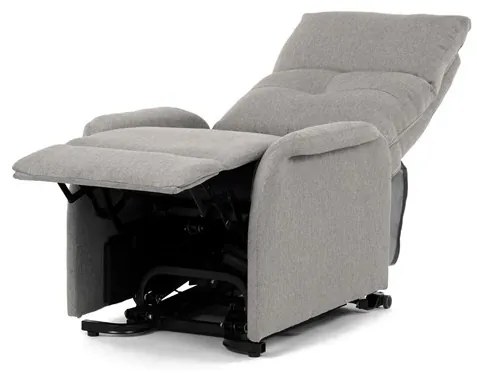 Elektromos vezérlésű krém szövet dönthető fotel. TV-5482 CRM2