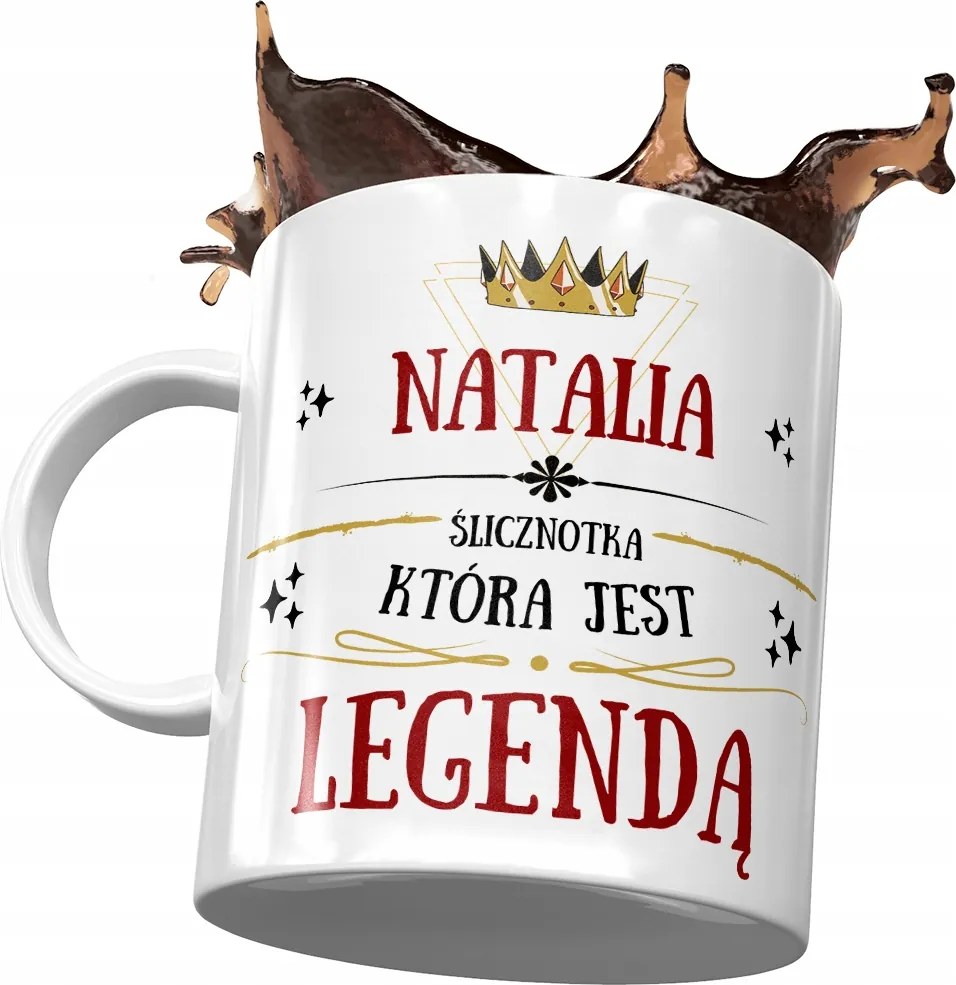 Bögre Natalia Feleség Barátnő Nyomtatott Fotóval