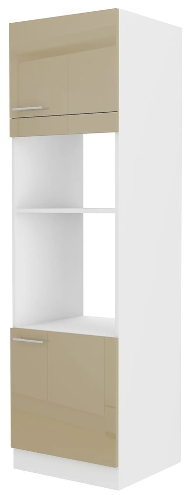 Élelmiszer szekrény a sütőhöz Lavera 60 DPM 210 2F (fehér + fényes cappucino). 1032396