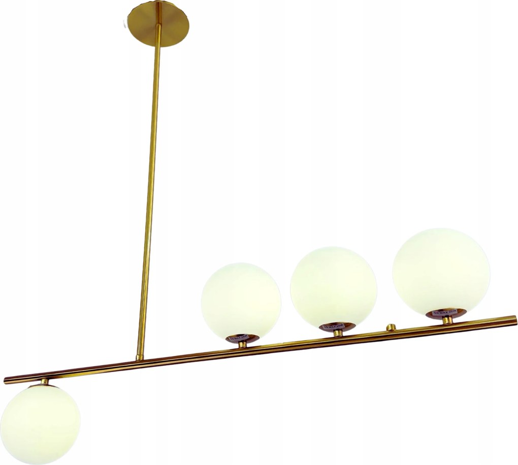 Függőlámpa Mennyezeti Csillár Gömbök arany Modern Led tej