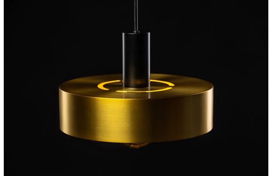 Lámpa Mennyezeti lámpatest SELVIA II, 5679, max. 250V, 50/60Hz, 1*E27, max.40 W,  IP20, átmérő 30 cm, arany/fekete