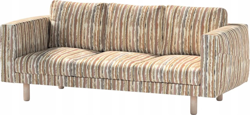 Norsborg 3 személyes kanapé huzat Ikea narancssárga