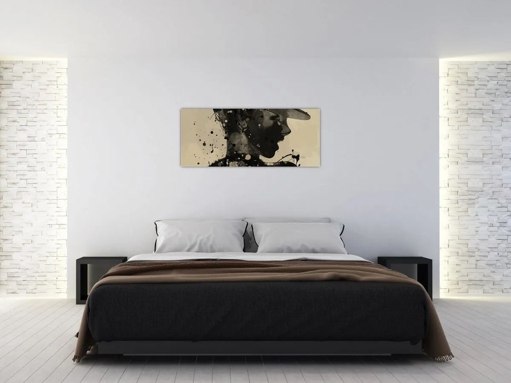 Kép - Jazz nő (120x50 cm)