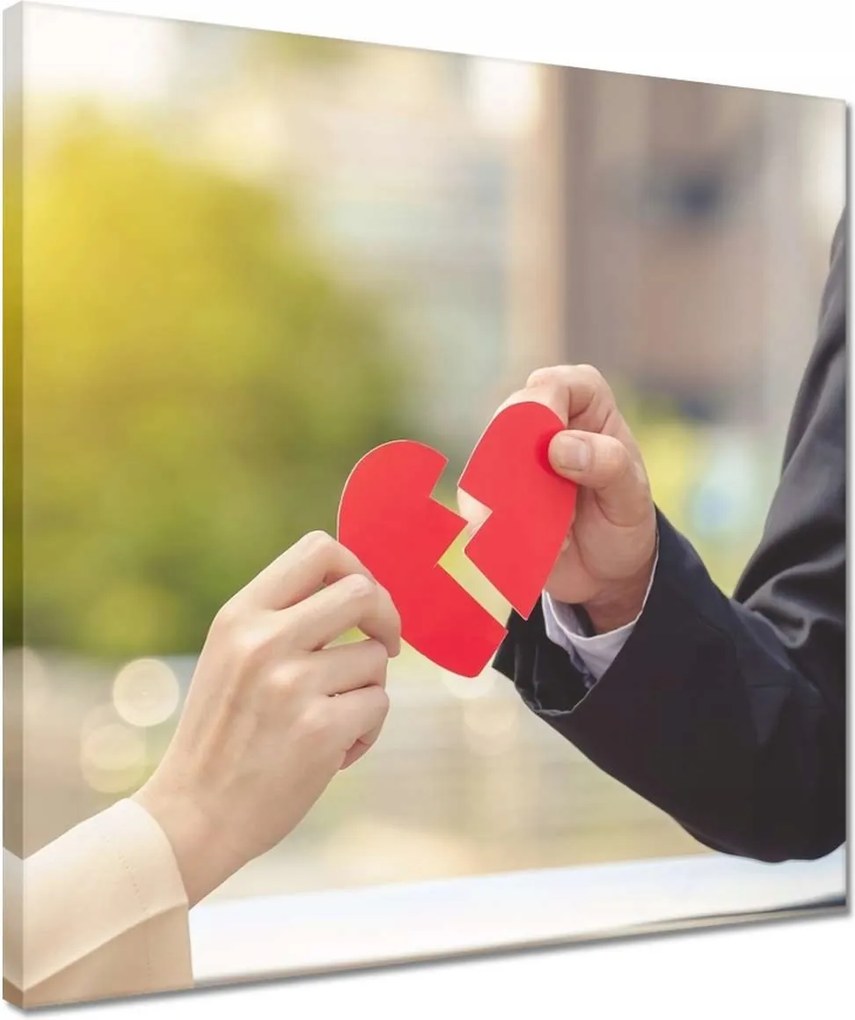 Vászonkép 40x40 Nőnap Ajándék Love