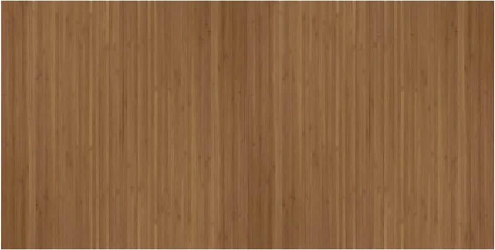 vidaXL négyszögletű barna bambusz szőnyeg 100 x 200 cm