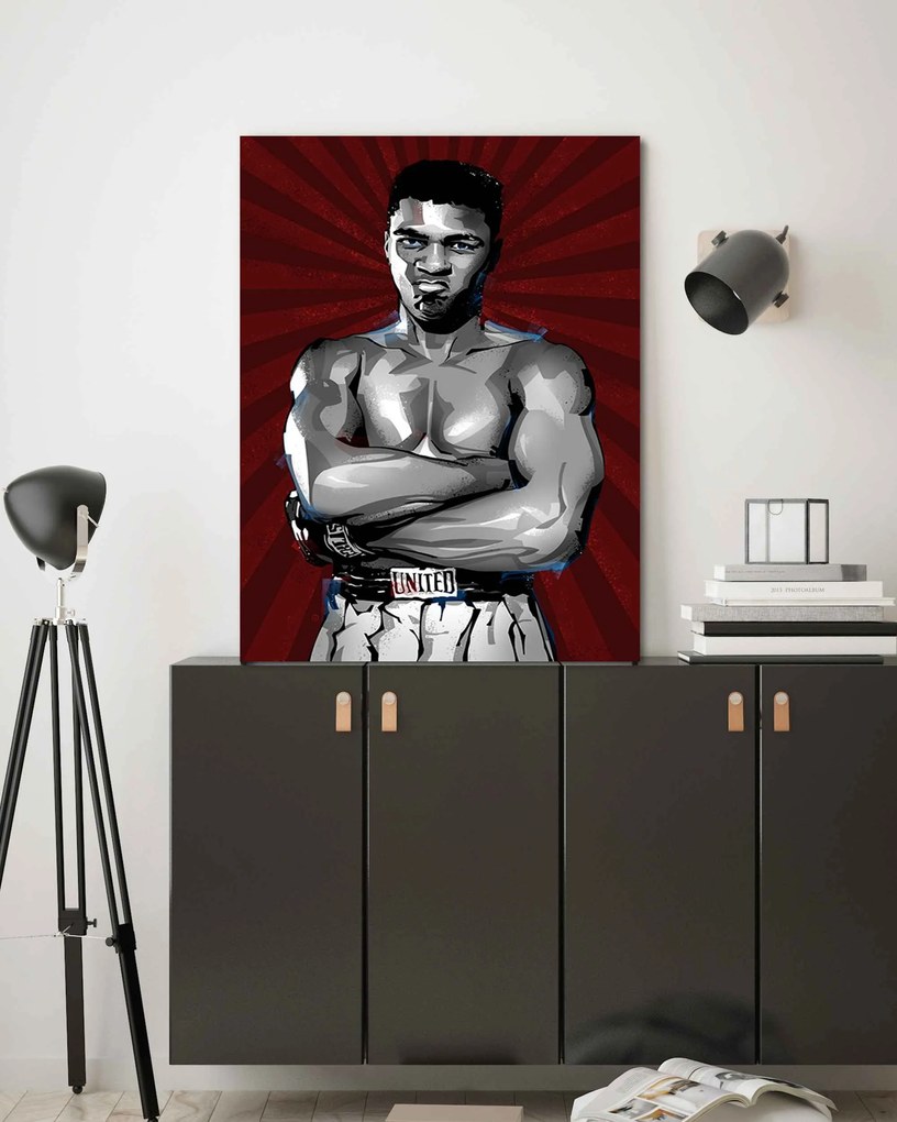 Gario Vászonkép Muhammad Ali - Nikita Abakumov Méret: 80 x 120 cm