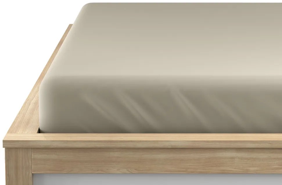 Microfibra lepedő homokszínű 160 x 200 cm