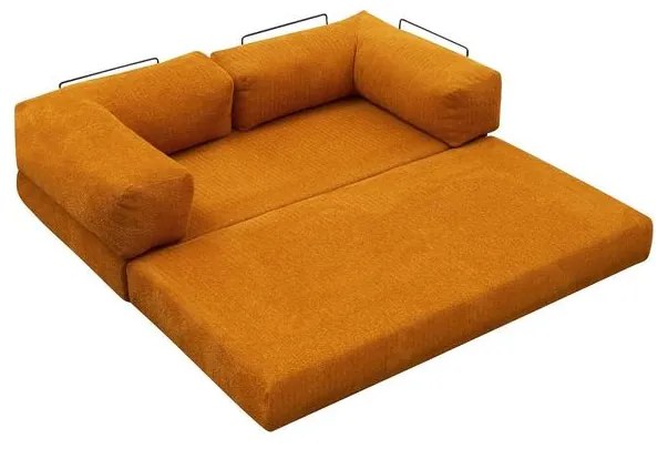 Sarokkanapé Comfort - Narancssárga