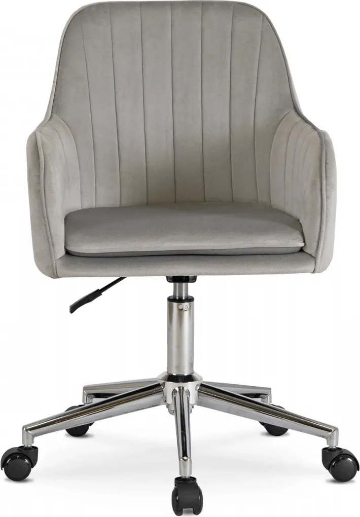 TOM forgószék, szürke bársony