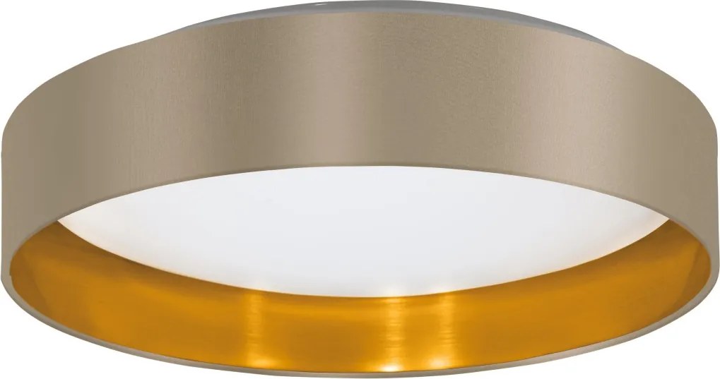 EGLO 99541 MASERLO 2 Ernyős Mennyezeti Lámpa Fehér, Szürke, Arany LED IP20