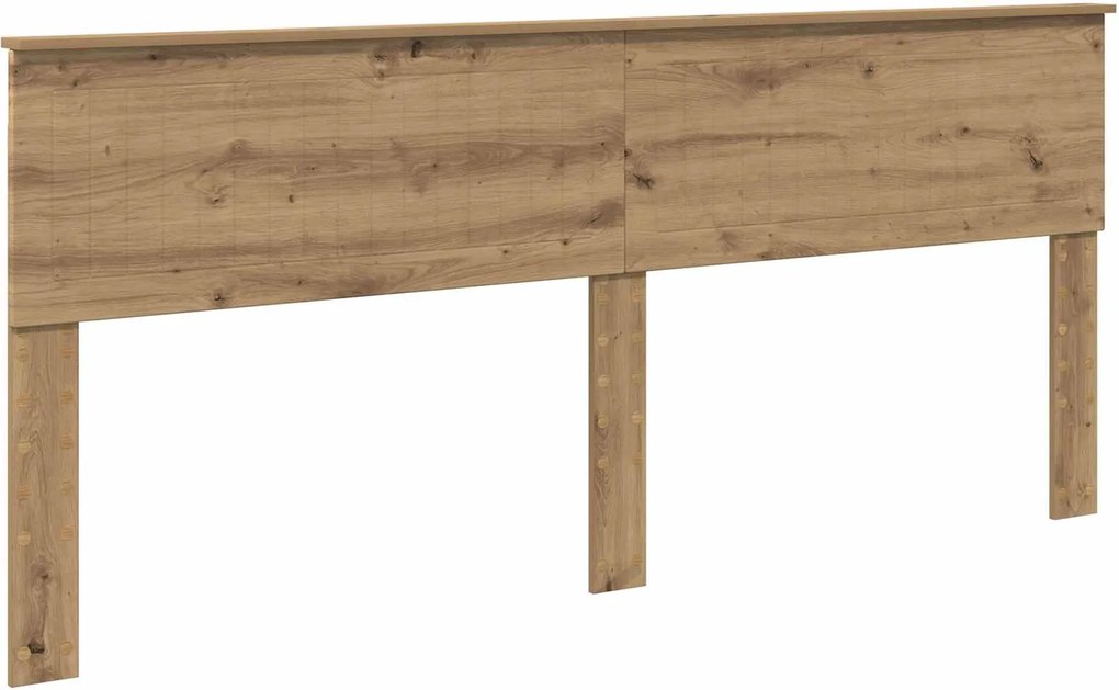 vidaXL Fejtámla Artisan tölgy 200 cm Faanyag