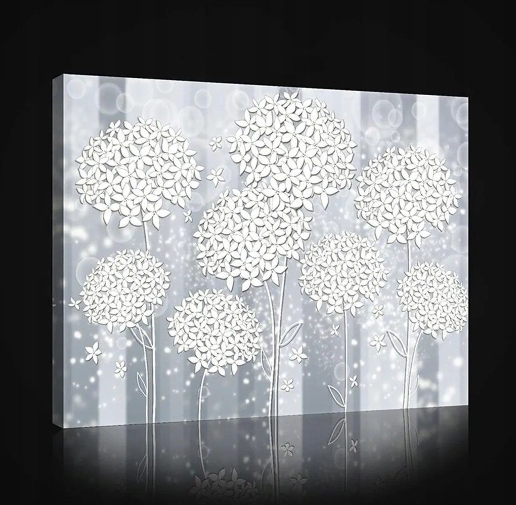 Vászonkép a konyhába, vászonkép virágok 100x75