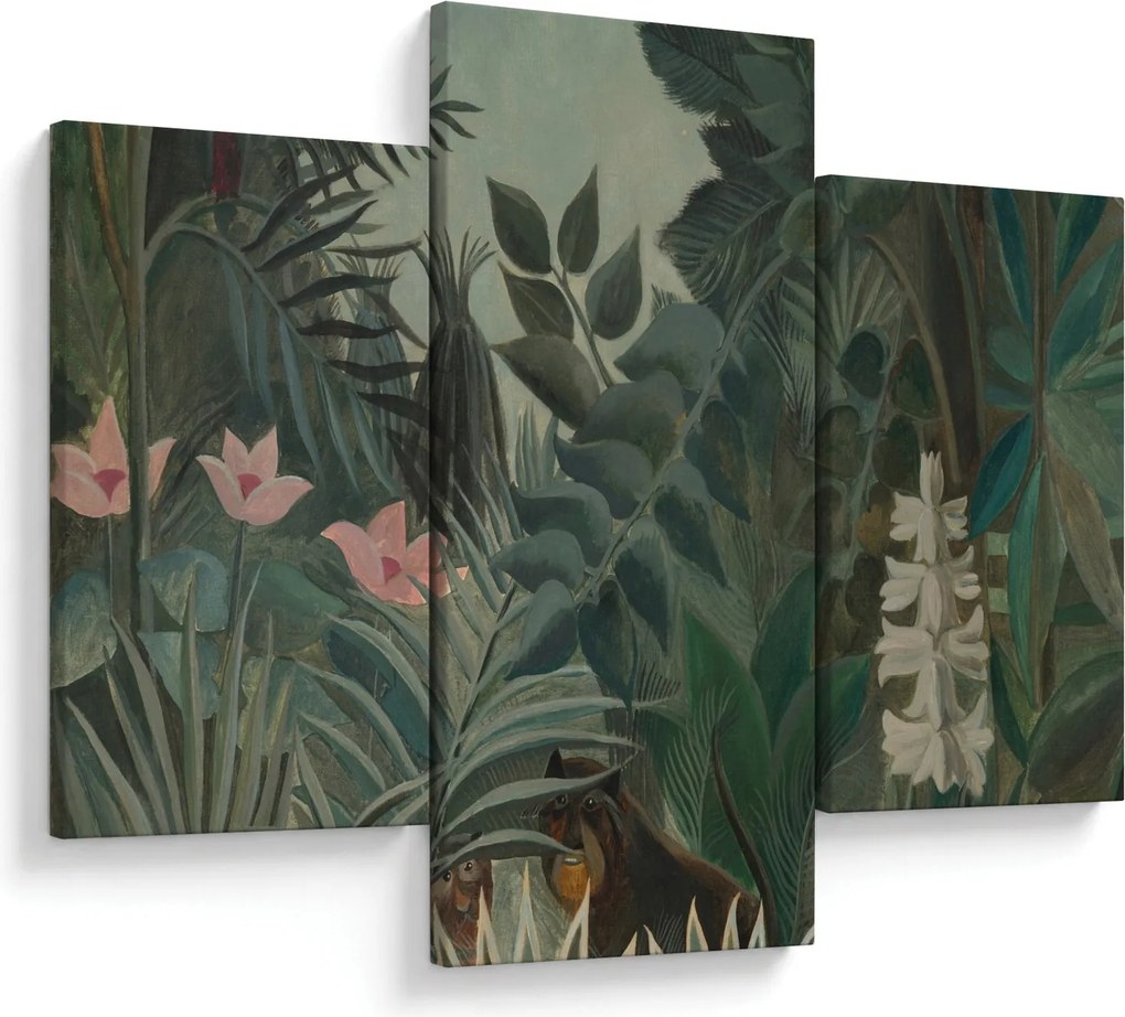 Kép - Henri Rousseau, The Equatorial Jungle, reprodukciók (90x60 cm)