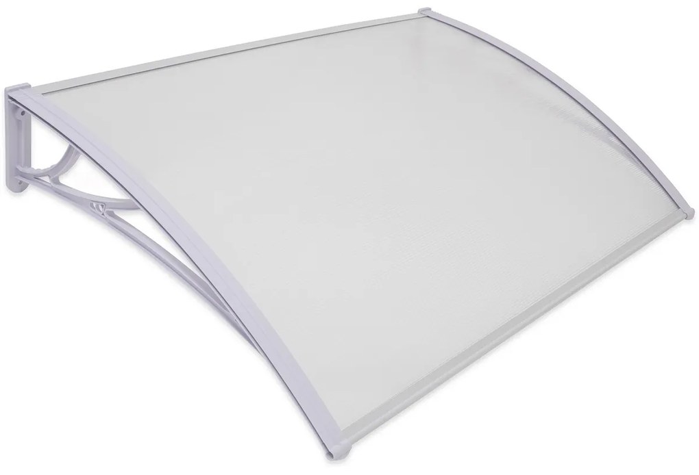 Aldotrade Ajtó előtető 150 x 100 cm osztatlan Lagrada, átlátszó