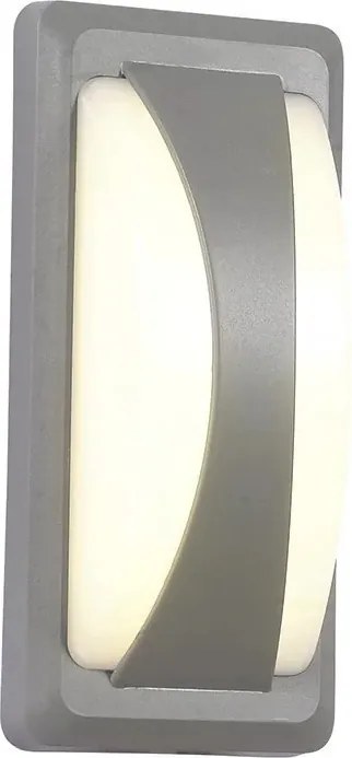 Kültéri LED-es kerti fali lámpa modern szürke 6400K IP65 V-tac