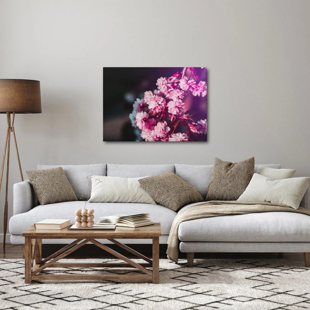 Fa virágok képe (70x50 cm)