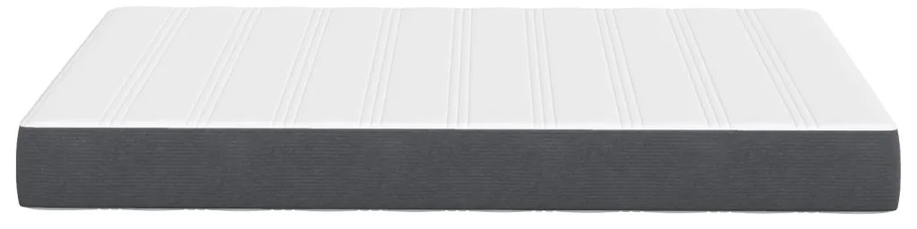 Zsebrugós Ágymatrac Sötétszürke Közepes 120x200x20 cm Szövet
