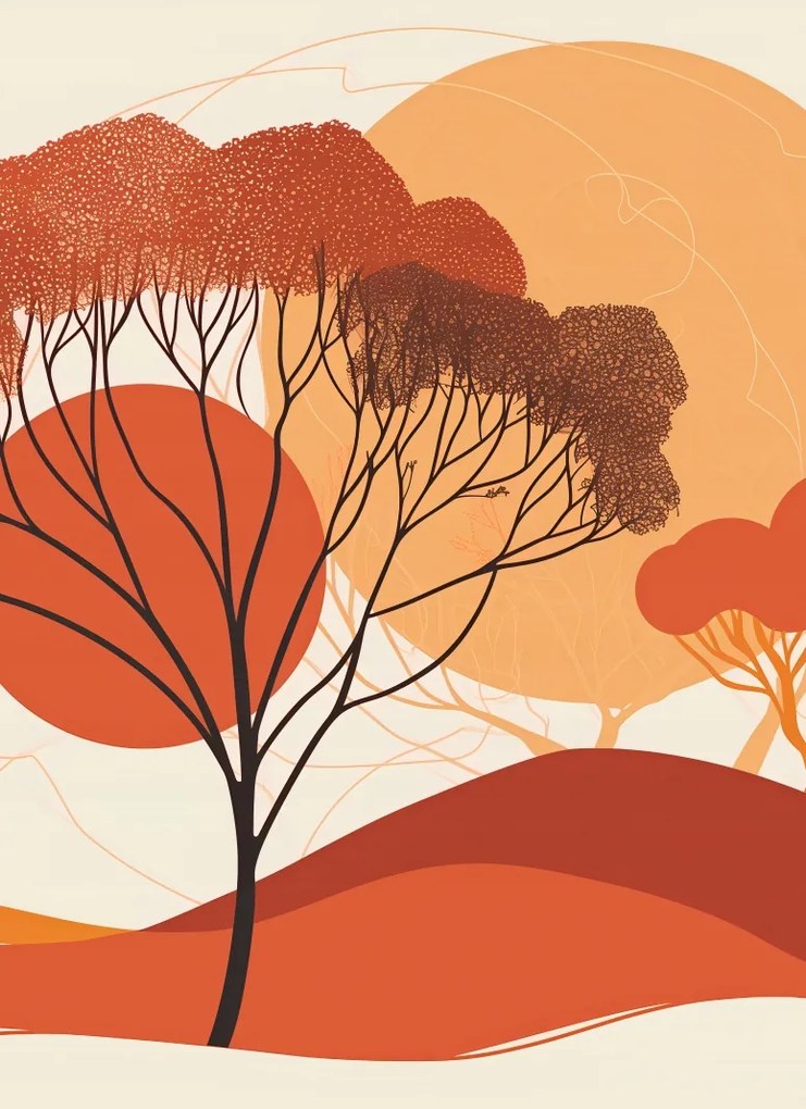 Poszter 40x55cm Az utolsó napsugarak