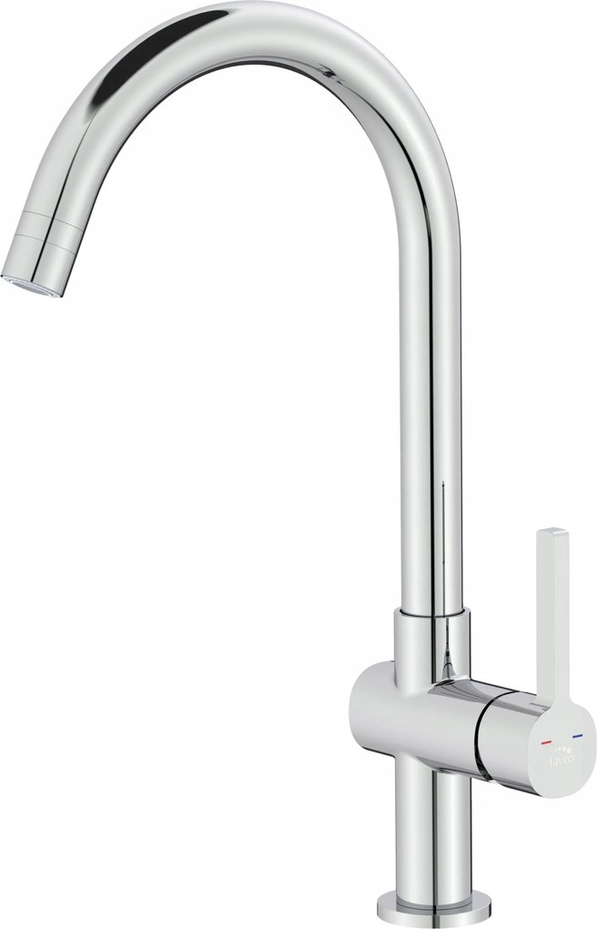 Konyhai Csaptelep Magas Kifolyócsővel Króm Laveo