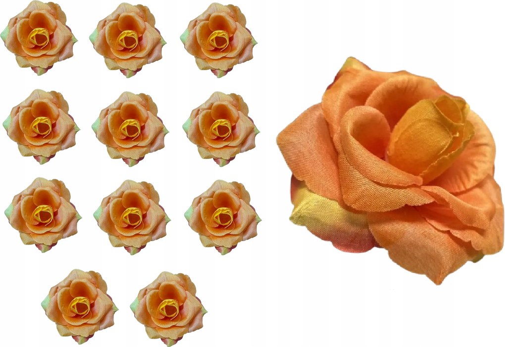 12 db Mesterséges rózsa csomó fej Mesterséges Virágok Rózsák Rügy