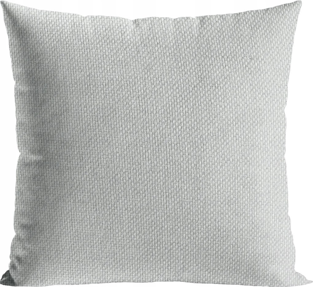 Molly díszpárnahuzat 40x40 strukturált világosszürke