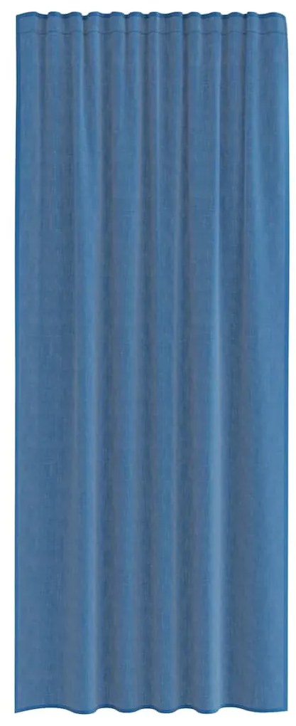 2 db királykék fátyolfüggönyök hurokkal 140x245 cm