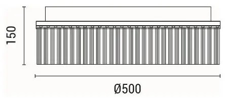 LED Mennyezeti lámpa LED/18W/230V 3000K