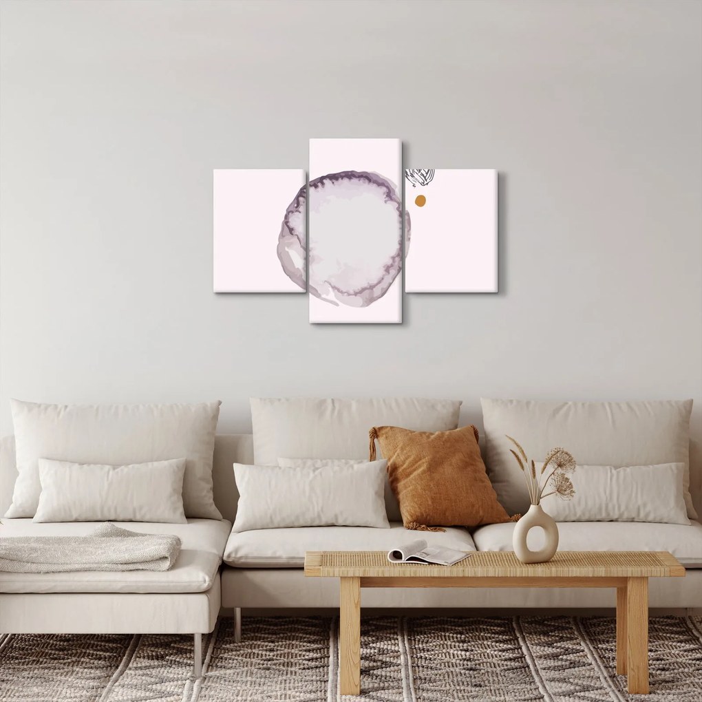 Kép - Lila minimalizmus N⁰4 (90x60 cm)