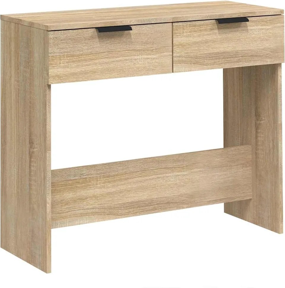 vidaXL sonoma-tölgyszínű szerelt fa tálalóasztal 90 x 36 x 75 cm
