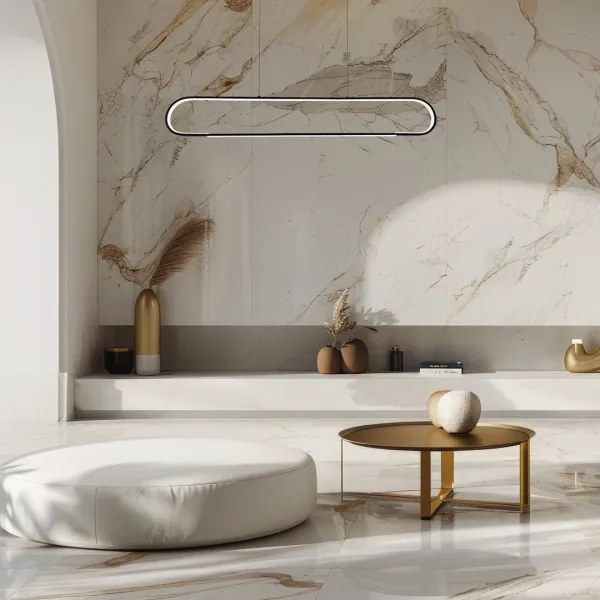 LED Csillár zsinóron FRAME LED/42W/230V fekete