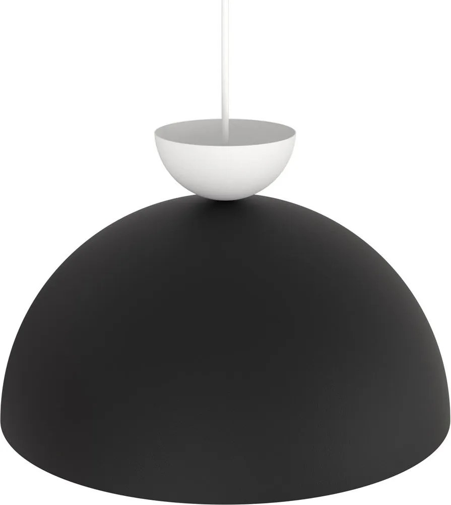 Emibig modern függeszték lunaro fehér fekete emi1472/1l