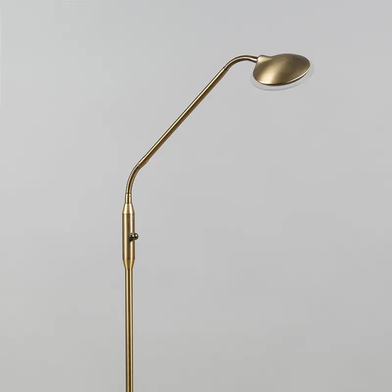 Modern bronz állólámpa LED-del - Eva
