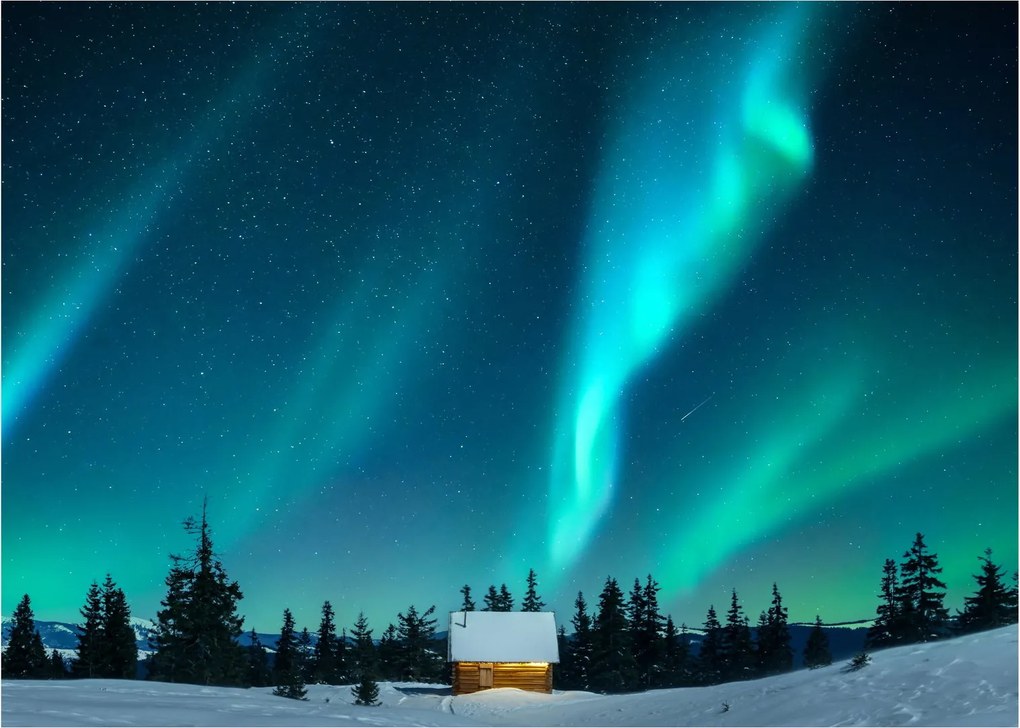 Kép - Aurora Borealis (70x50 cm)