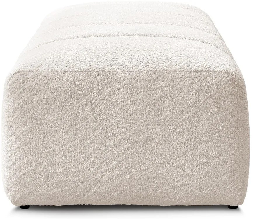 Fehér buklé lábtartó Annecy – Bobochic Paris