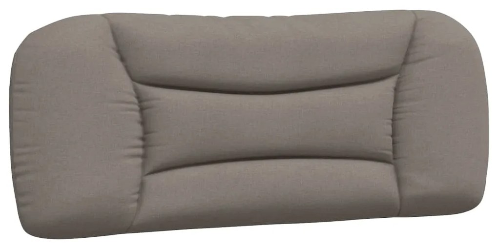 tópszínű szövet fejtámla párna 100 cm