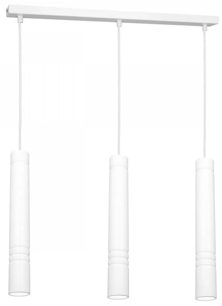 Csillár zsinóron IMPLODE 3xGU10/8W/230V fehér