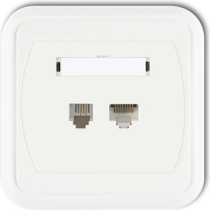 Internet aljzat telefon fali Karlik Liza fehérGLTK