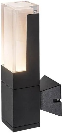 RÁBALUX 77126 DARVAS Modern Kültéri Fali Lámpa Fekete IP44