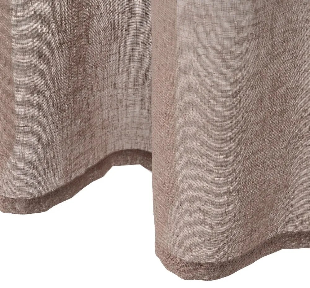 Barna függöny 140x260 cm – Ixia