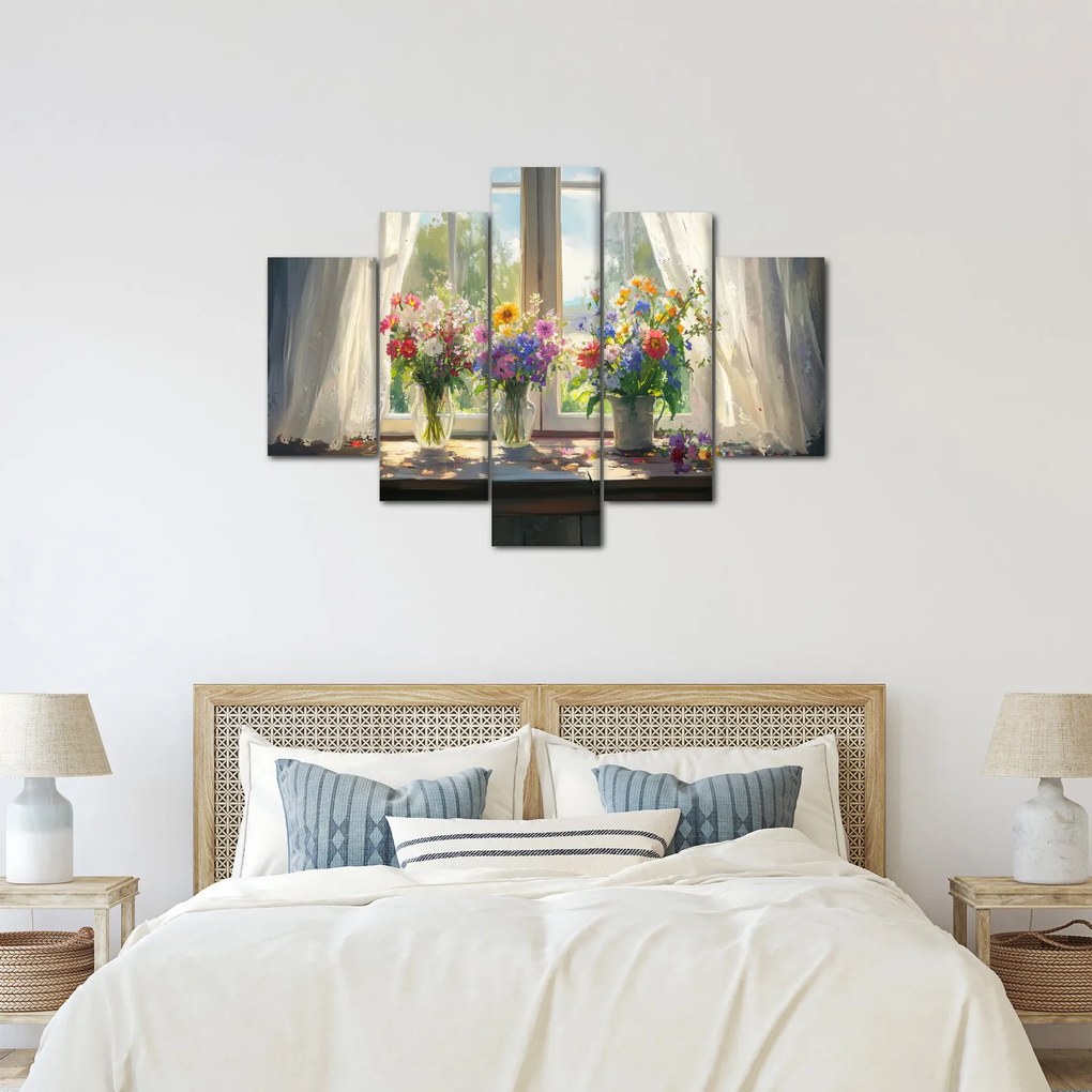 Kép - Csokor az ablaknál (150x105 cm)