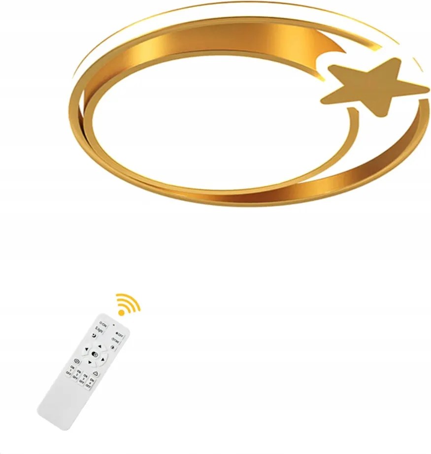 Modern Led mennyezeti lámpa 36W szabályozható távirányító