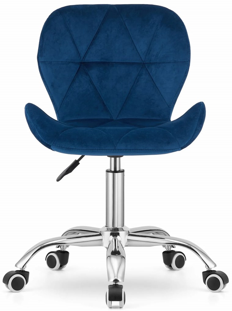 AVOLA VELVET irodai szék, kék