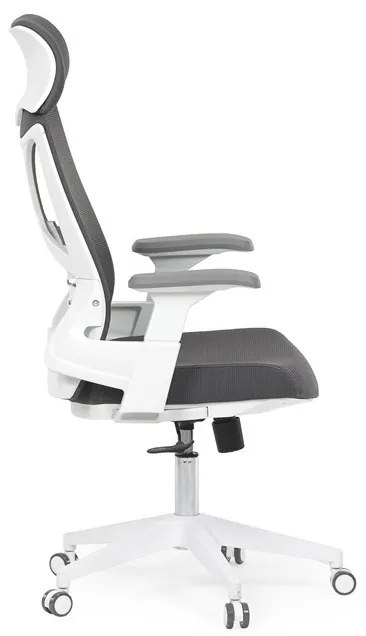 Fehér irodai szék hintamechanikával. KA-S247 WT