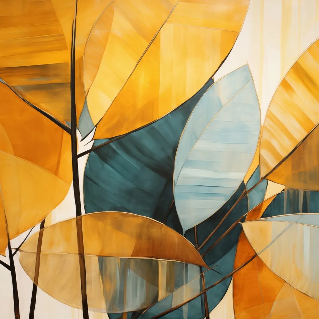 Poszter 70x70cm Harmonia árnyalatok